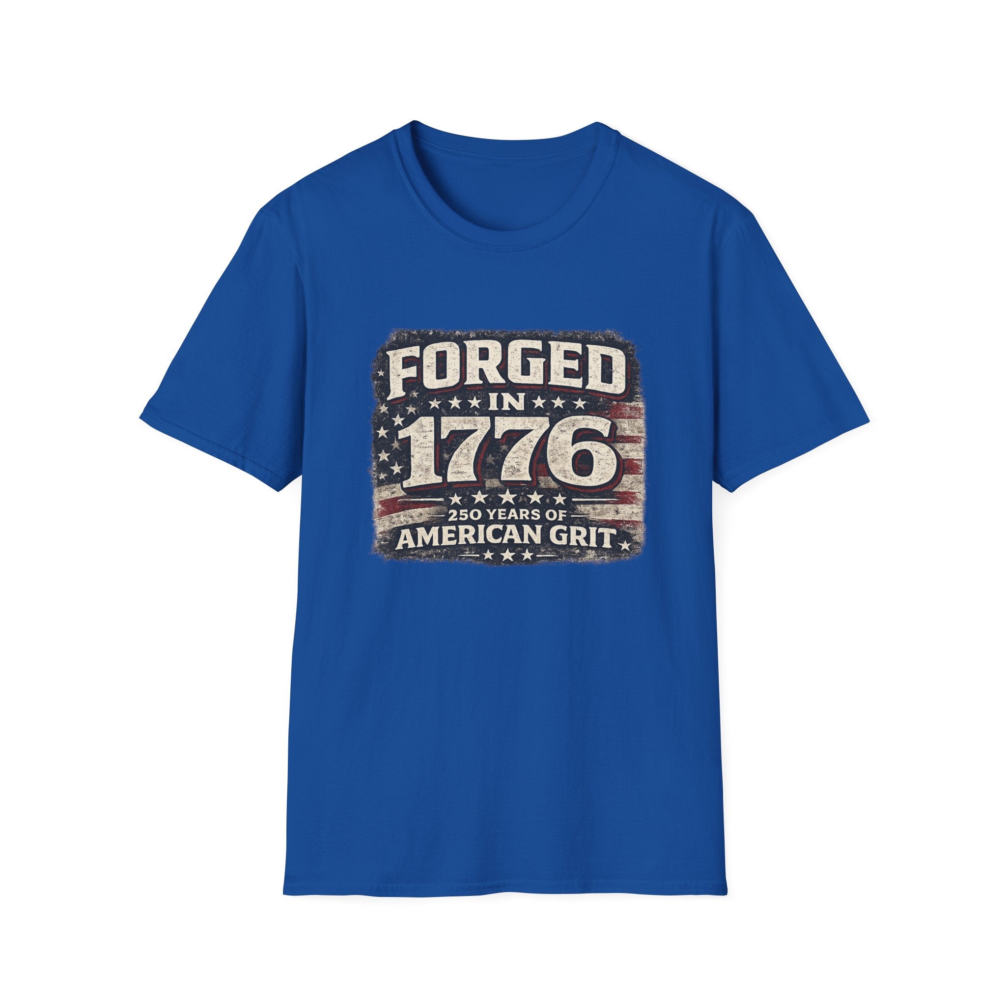 Forged in 1776 T-Shirt — Patriotic American History Tee