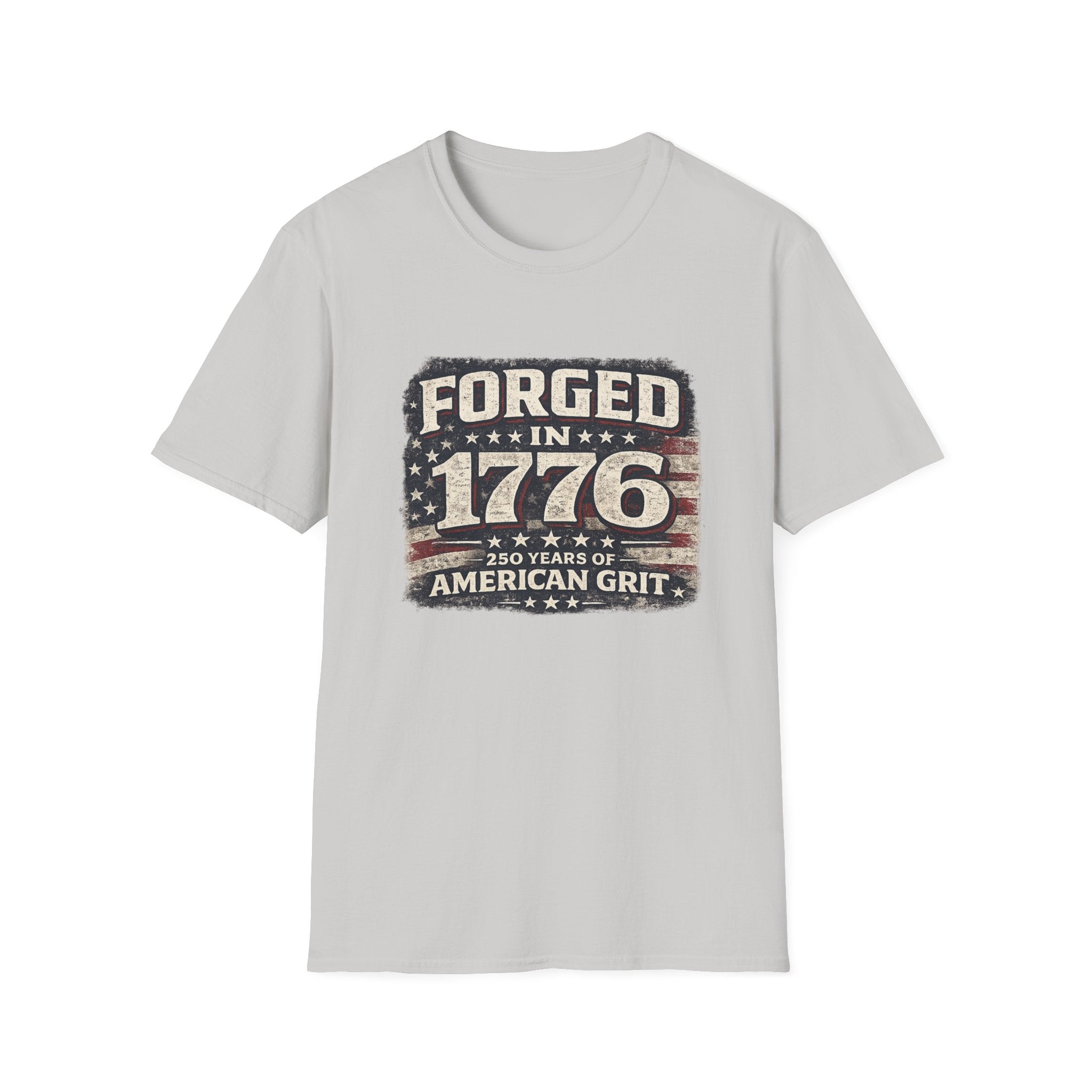 Forged in 1776 T-Shirt — Patriotic American History Tee