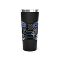 Thin Blue Line Police Memorial 22oz Insulated Tumbler