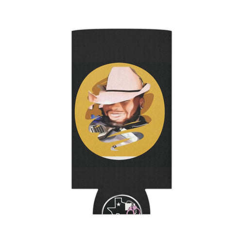 Can Cooler — Cowboy Portrait Koozie (Texas Rodeo Style)