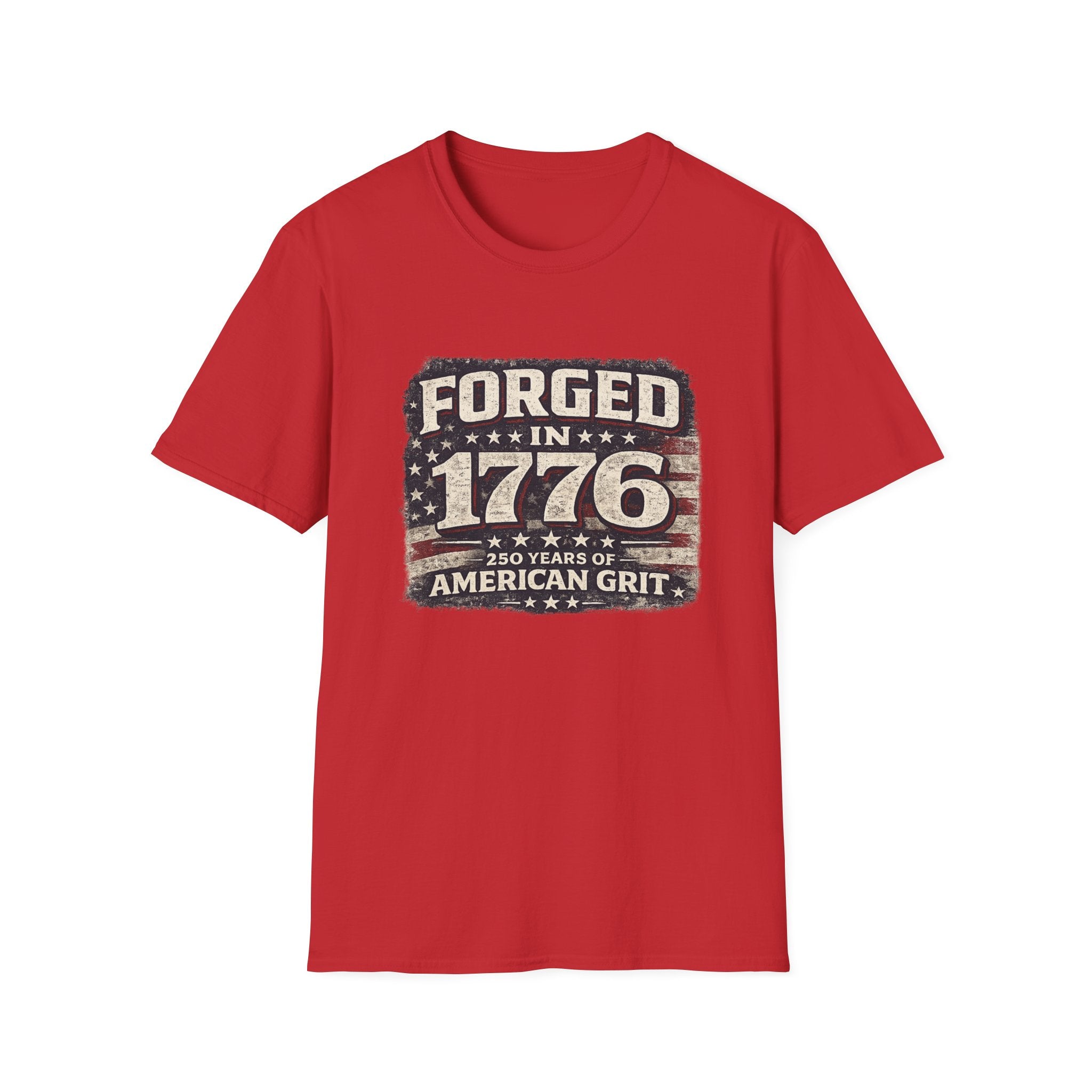 Forged in 1776 T-Shirt — Patriotic American History Tee