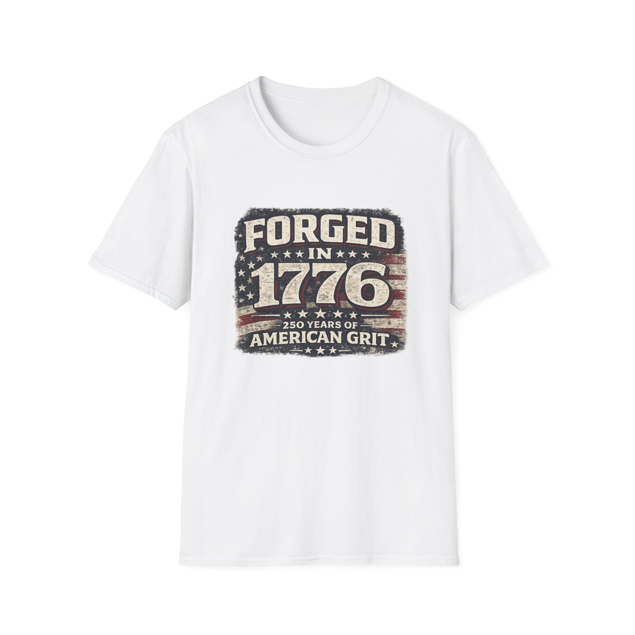Forged in 1776 T-Shirt — Patriotic American History Tee